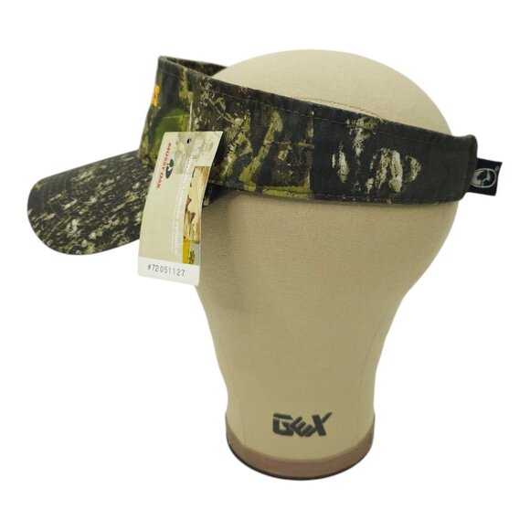 Mossy Oak Sportsmans Pride Camo Strapback Sun Visor Cap Trucker Golf  Tennis Hat - Picture 10 of 13